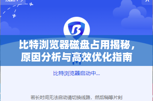 比特浏览器磁盘占用揭秘，原因分析与高效优化指南