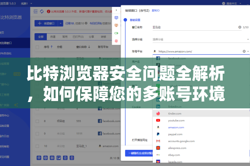 比特浏览器安全问题全解析，如何保障您的多账号环境绝对安全？